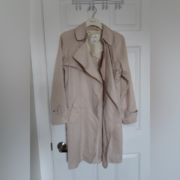 Aritzia Babaton Lawson Trench Coat Size XXS - Picture 3 of 7